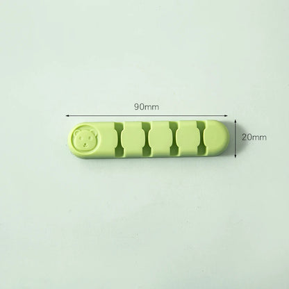 1 Piece Cute Cable Organizers Holder Clips for Desktop Cord Organizers Management Office Home