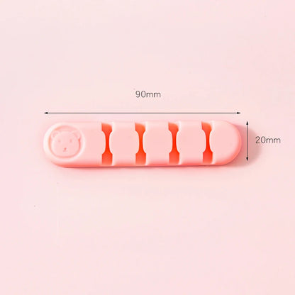 1 Piece Cute Cable Organizers Holder Clips for Desktop Cord Organizers Management Office Home