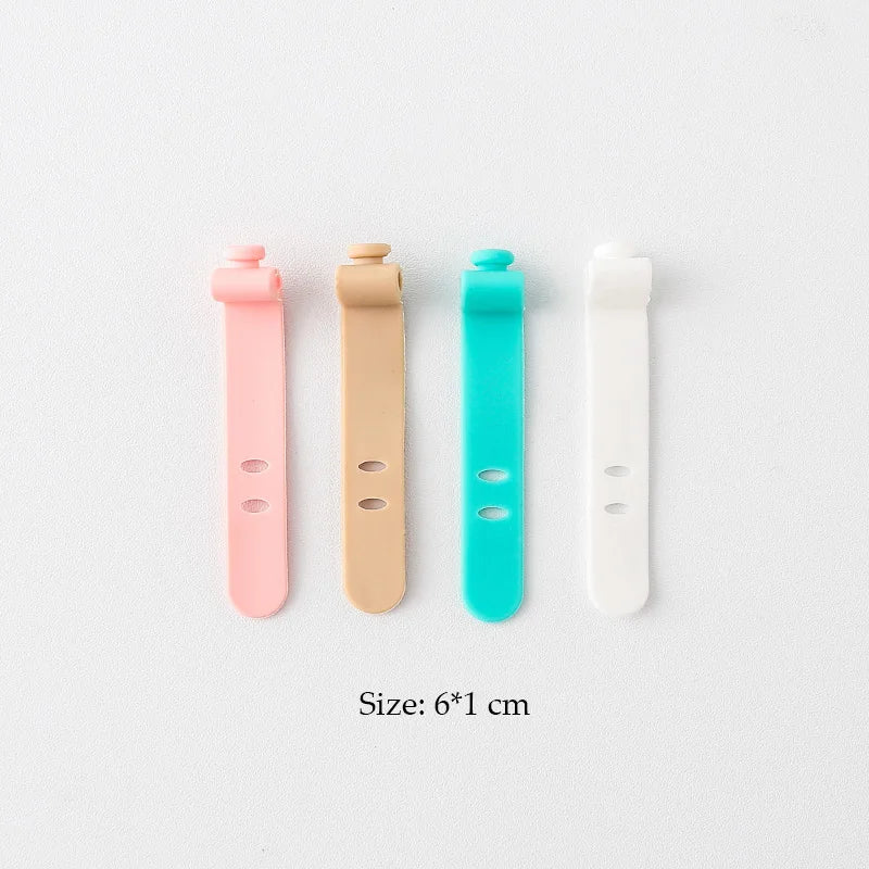 1 Piece Cute Cable Organizers Holder Clips for Desktop Cord Organizers Management Office Home