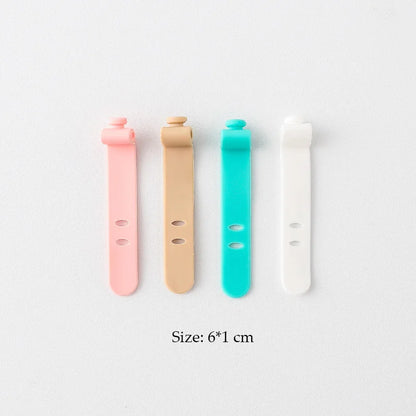 1 Piece Cute Cable Organizers Holder Clips for Desktop Cord Organizers Management Office Home